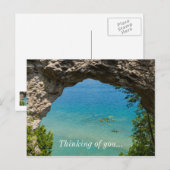 アーチロックカヌー ポストカード (正面/裏面)