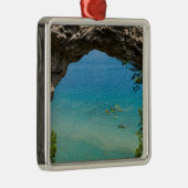 アーチロックカヌー メタルオーナメント (右)