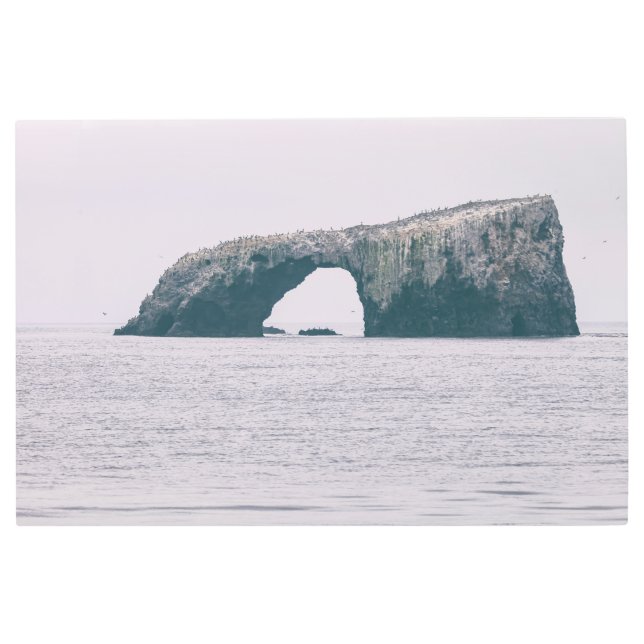 アーチロック メタルプリント (正面)