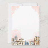 アーチ先フローラユーカリプタスクロスバプテスマ 招待状 (裏面)