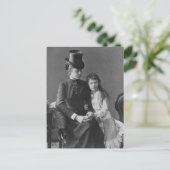 アーチ公爵夫人マリー=ヴァレリー、皇后陛下 ポストカード (スタンド正面)