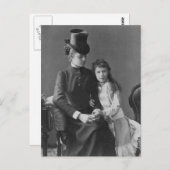 アーチ公爵夫人マリー=ヴァレリー、皇后陛下 ポストカード (正面/裏面)