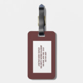 アーチ円錐 ラゲッジタグ (裏面縦)