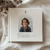 アーチ写真ファースト・コミュニオンボーイ ゲストブック