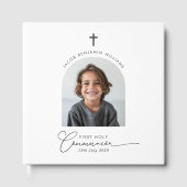 アーチ写真ファースト・コミュニオンボーイ ゲストブック (正面)