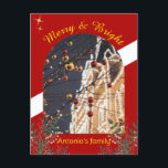アーチ写真メリークリスマスモダン シーズンポストカード<br><div class="desc">Arch photo Merry christmas モダン Holiday Postages: "Arch Photo Merry Christmas"デザインで休日のモダン魔法を楽しめ素晴らしる。クリスマスお洒落の楽しコンテンポラリーい精神と美学を組み合わせ、このデザインはあなたの休日の思い出をキャプチャし、共有するのに最適な方法である。アーチモダンのフレームは大切な写真を美しく映し出し、「メリークリスマス」の挨拶はフェスティバル応援のtouchを加える。このデザインをホリデーカード、ギフト、ホームデコの中心に置き、スタイルの祝シーズンにしよう。</div>