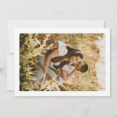 アーチ写真 保存日 結婚式 カード 発表 (裏面)