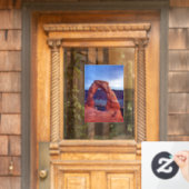 アーチ国立公園の繊細なアーチ – ユタ州，アメリカ ウィンドウサイン (ホームデコレーション)