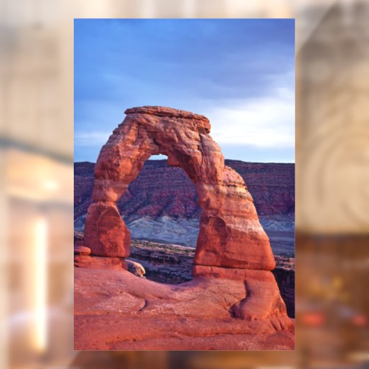 アーチ国立公園の繊細なアーチ – ユタ州，アメリカ ウィンドウサイン (シート2)