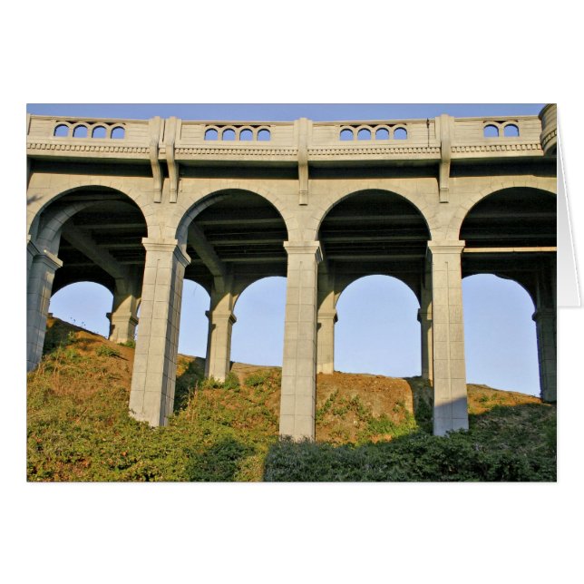 アーチ型の支柱 パターソン記念橋 (正面横)