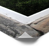 アーチ型の窓 – ソティッシュ・ロックのフェイクビュー ポスター (角)