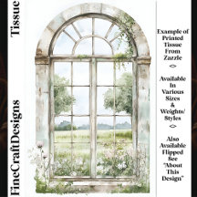 アーチ型ウィンドウからの夏のビューAN5Lデコページ