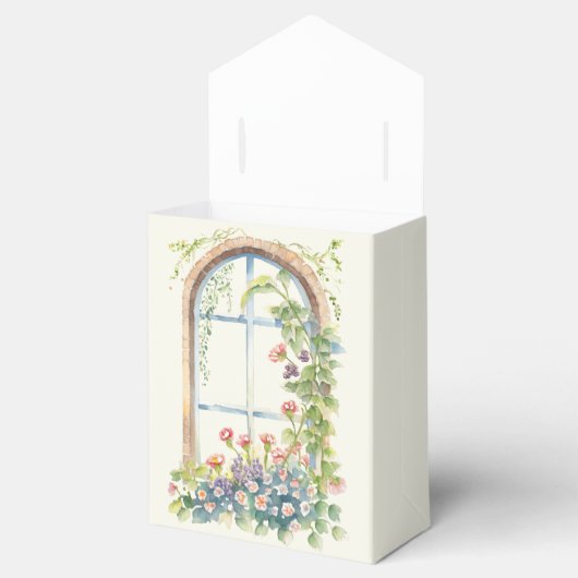 アーチ型ウィンドウフローラ表示 フェイバーボックス (オープン)