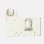 アーチ型ウィンドウフローラ表示 フェイバーボックス (折り畳みなし)