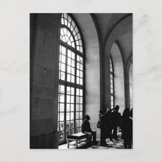 アーチ型ウィンドウ ポストカード (正面)