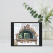 アーチ型ストーンウィンドウ©2008 ポストカード (スタンド正面)