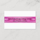 アーチ型ハート線バー 名刺 (裏面)