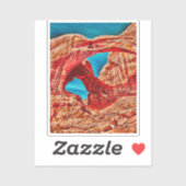 アーチ型ビニールシール シール (シート)