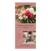 アーチ型フォトフローラマーケティングラックカード ラックカード (裏面)