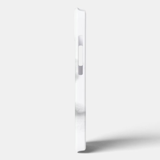 アーチ型フォトブラックウォーターの色を追加モノグラムの Case-Mate iPhoneケース (裏面 / 左)