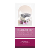 アーチ型フォトマーケティングラックカード ラックカード (正面)