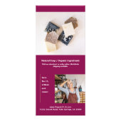 アーチ型フォトマーケティングラックカード ラックカード (裏面)