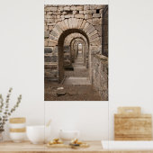 アーチ型歩くインペルガモン ポスター (キッチン)