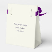 アーチ型窓の花飾り フェイバーボックス (裏面サイド)