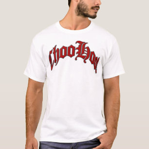 アーチ形にされたChooHoo! Tシャツ
