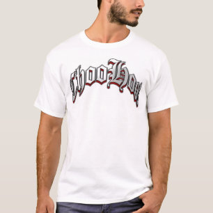 アーチ形にされたChooHoo! Tシャツ