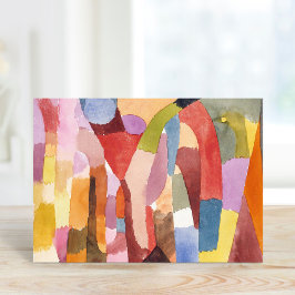 アーチ形室の移動 |ポール・クレー カード