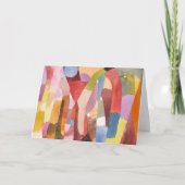 アーチ形室の移動 |ポール・クレー カード (正面)