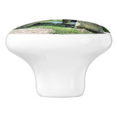 アーチ日本の橋 セラミックノブ (側面)