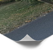 アーチ橋の写真ポスター ポスター (角)