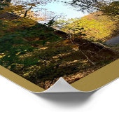 アーチ橋の写真ポスター ポスター (角)