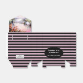 アーチ橋の水色絵画の引っ越し祝いパーティー フェイバーボックス (折り畳みなし)