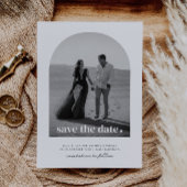 アーチ状のSave The Date ハート 招待状