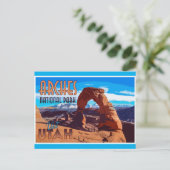 アーチ状はがき ポストカード (スタンド正面)