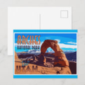 アーチ状はがき ポストカード (正面/裏面)