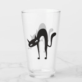 アーチ猫デザイン飲みガラス タンブラーグラス