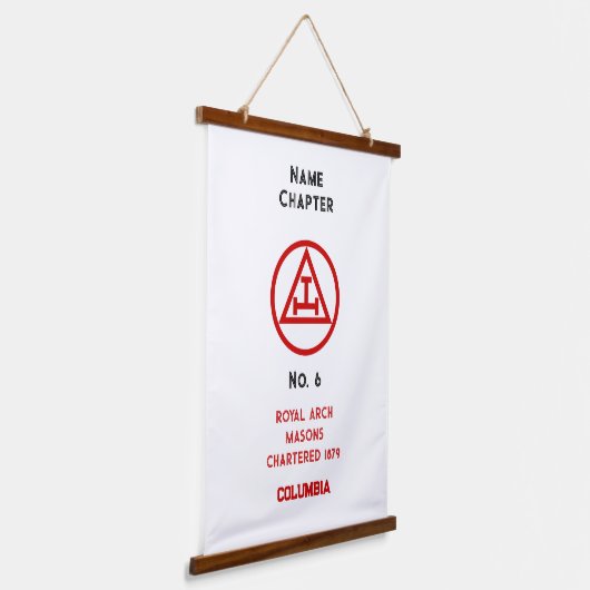 アーチ王室のフリーメーソンフリーメーソン 吊り下げ型タペストリー (傾斜あり)