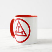 アーチ王室のーマソン円形 マグカップ (正面左)