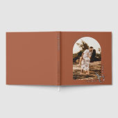 アーチ結婚写真 ゲストブック (全面)