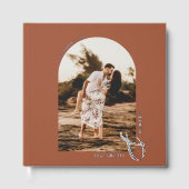 アーチ結婚写真 ゲストブック (正面)