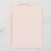 アーチ結婚式招待状 招待状 (正面/裏面)