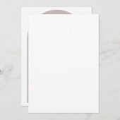 アーチ結婚式招待状 招待状 (正面/裏面)