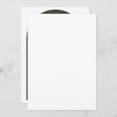 アーチ結婚式招待状 招待状 (正面/裏面)