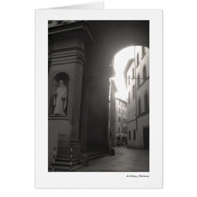 アーチ道、フィレンツェ (正面)