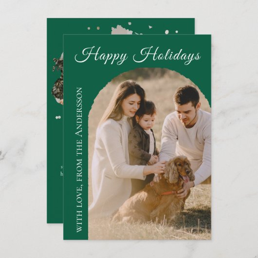 アーチ2のホリデーシーズン　写真 シーズンカード (正面/裏面)