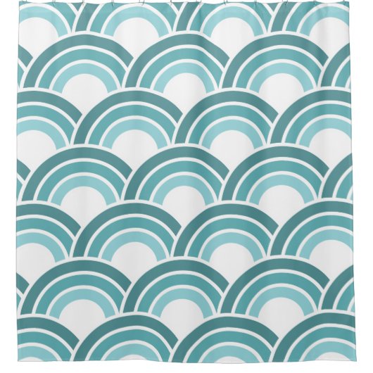 アーチ シャワーカーテン (正面)